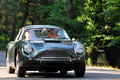 Aston Martin DB4 GT Zagato vert 3/4 avant droit