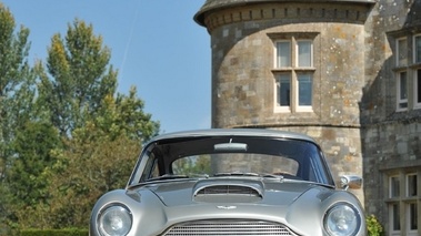 Aston Martin  DB4GT Coupé, gris, face