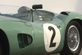 Aston Martin DBR1 vert aérations aile avant