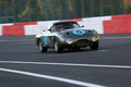Aston Martin DP 214 vert 3/4 avant droit filé penché
