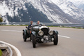 Bentley Birkin Blower vert 3/4 avant droit travelling