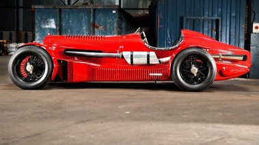 Bentley  R-Type Petersen 6½-Litre Supercharged Road Racer, rouge, profil gch