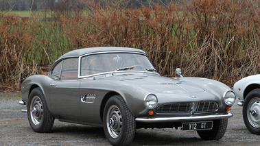 BMW 507 anthracite 3/4 avant droit