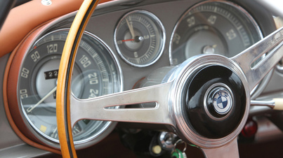 BMW 507 anthracite vue du volant