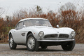 BMW 507 blanc 3/4 avant droit