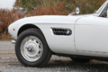 BMW 507 blanc aile avant gauche