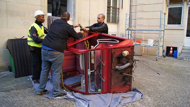 Citroën 2CV Google rouge caisse 2nd transfert