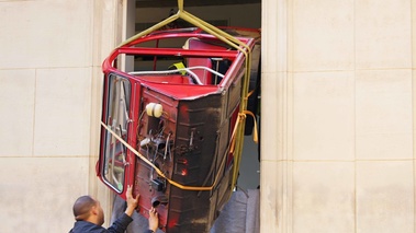 Citroën 2CV Google rouge caisse passage fenêtre 2