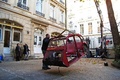 Citroën 2CV Google rouge caisse transfert 4