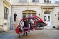 Citroën 2CV Google rouge caisse transfert 6