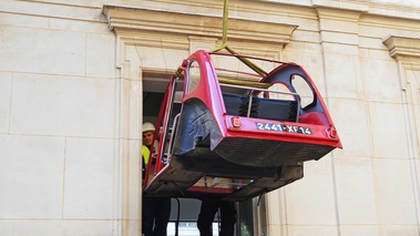 Citroën 2CV Google rouge caisse transfert 9