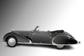 Artcurial Retromobile 2012, Delahaye 135 MS  Franay, noire profil gch