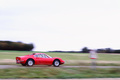 Ferrari 246 GT Dino rouge 3/4 arrière droit filé