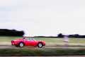 Ferrari 246 GT Dino rouge 3/4 arrière droit filé