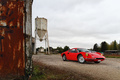 Ferrari 246 GT Dino rouge 3/4 avant droit