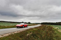 Ferrari 246 GT Dino rouge 3/4 avant gauche filé