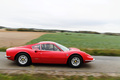 Ferrari 246 GT Dino rouge filé