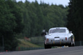 Ferrari 250 GT SWB gris face arrière penché