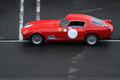 Ferrari 250 GT Tour de France rouge profil vue de haut