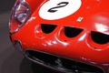 Ferrari 250 GTO rouge logos capot & calandre