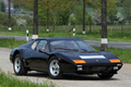 Ferrari 512 BBi noir 3/4 avant droit