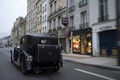 Hispano-Suiza H6 noir 3/4 arrière gauche travelling