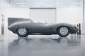 Jaguar Type D 2018 anthracite profil