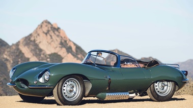 Jaguar XKSS 2016 vert 3/4 avant gauche