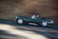 Jaguar XKSS 2016 vert filé penché