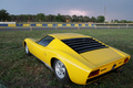 Lamborghini Miura jaune 3/4 arrière gauche