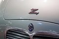 Maserati A6 1500 Zagato gris logos capot