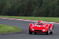 Maserati Tipo 61 rouge 3/4 avant gauche penché