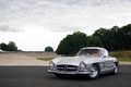 Mercedes 300 SL gris 3/4 avant gauche 2