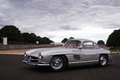 Mercedes 300 SL gris 3/4 avant gauche