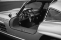 Mercedes 300 SL gris intérieur