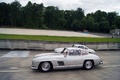 Mercedes 300 SL gris x2 profil travelling