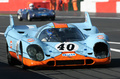 Porsche 917 Gulf 3/4 avant droit