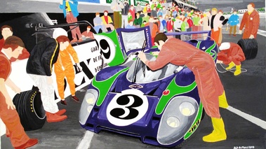 24h du Mans 1970 - Jean-Marc Chaillet