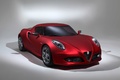 Alfa Romeo 4C bordeaux 3/4 avant droit 2