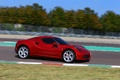 Alfa Romeo 4C rouge filé