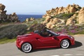 Alfa Romeo 4C Spider rouge filé