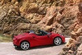 Alfa Romeo 4C Spider rouge profil