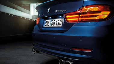 Alpina B4 Biturbo - bleue - détail, arrière