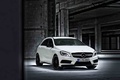 Mercedes A45 AMG blanc 3/4 avant droit 2