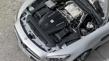 Mercedes AMG GT - Grise - Moteur