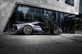 Mercedes AMG Project One gris profil portes ouvertes