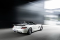 Mercedes-Benz SLS AMG Final Edition roadster - blanc - 3/4 arrière droit dynamique