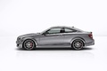 Mercedes C63 AMG Coupe anthracite mate profil
