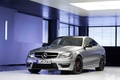 Mercedes C63 AMG Coupe Edition 507 anthracite satiné 3/4 avant gauche