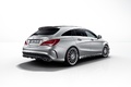 Mercedes CLA 45 AMG Shooting Brake gris 3/4 arrière droit